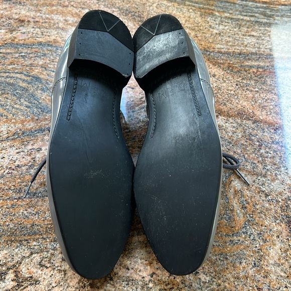 Johnsonian Womens 8.5M patent leather Oxford shoe - Picture 3 of 6